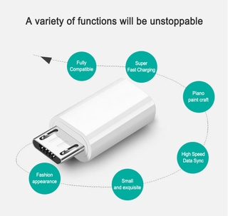 Đầu chuyển đổi từ giắc cắm Type-C sang Micro Usb Android