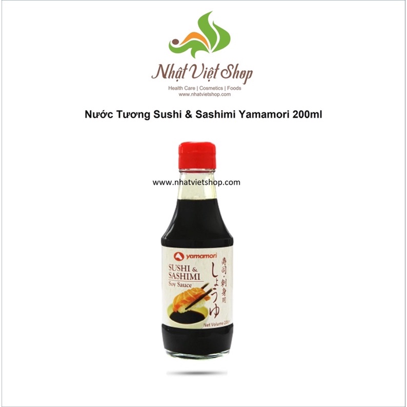 Nước Tương Sushi &amp; Sashimi Yamamori 200ml