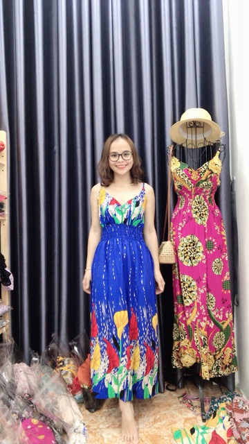ĐẦM MAXI 2 DÂY (nhiều màu Khách đặt hàng ib shop check hàng còn-hết nhé) | BigBuy360 - bigbuy360.vn