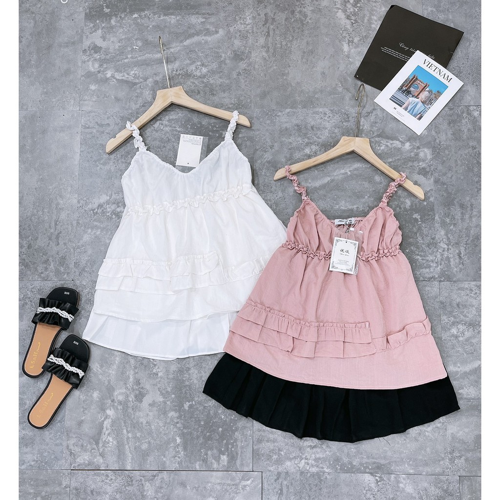 Set đồ nữ cá tính, set váy ngắn áo quây đi chơi sang chảnh mùa hè đẹp 8A00114 JKR | BigBuy360 - bigbuy360.vn