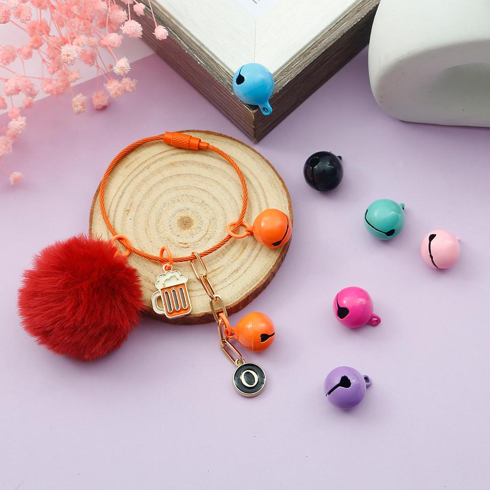 Chuông Kim Loại 14mm Tự Làm Thủ Công Trang Trí Cây Thông Giáng Sinh Cho Chó Mèo Hoàn Hảo!