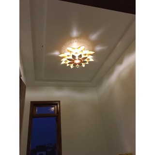 Đèn gỗ hoa sen đèn gỗ hiện đại