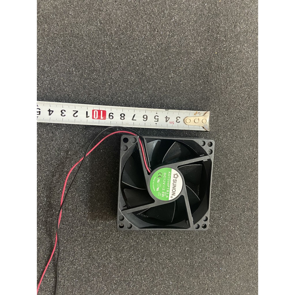 Quạt tản nhiệt 12v 8cm dây đồng loại tốt