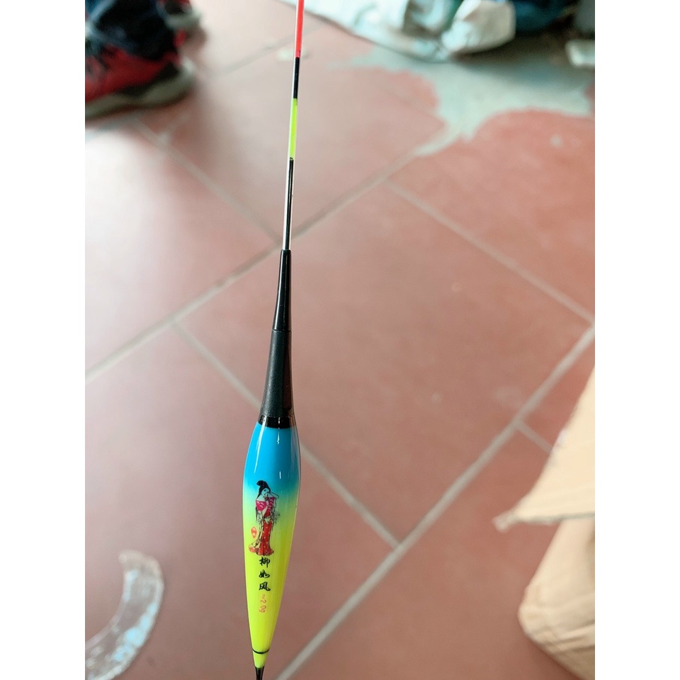 Phao đổi màu câu cá, phao đổi màu thông minh câu đơn câu đài giá rẻ