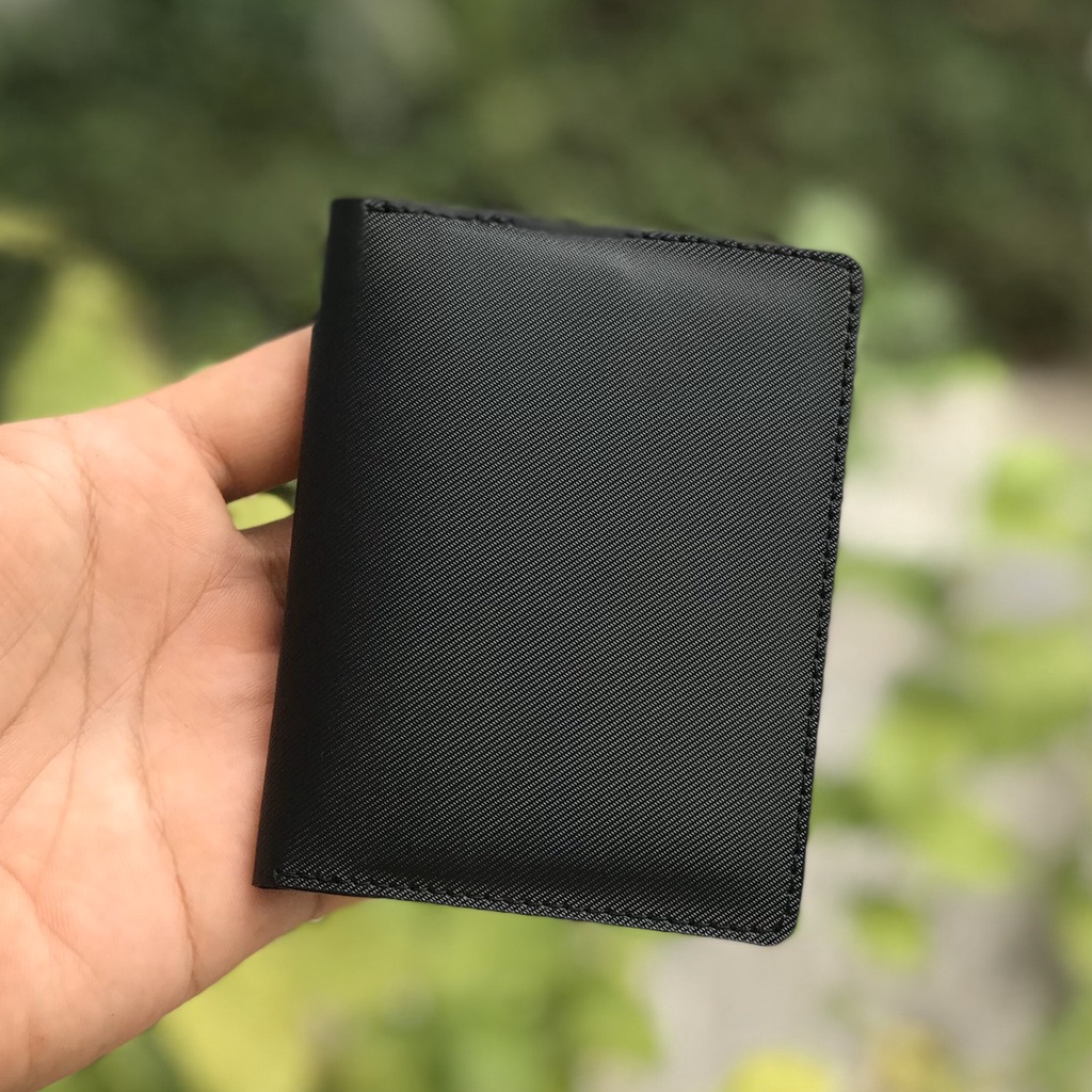 Ví mini đựng thẻ namecard da bò nhỏ gọn thời trang nam nữ deaniu | VD01