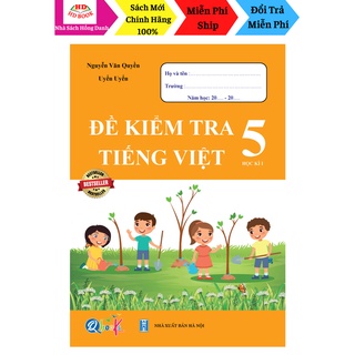 Sách – đề kiểm tra tiếng việt lớp 5 - tập 1