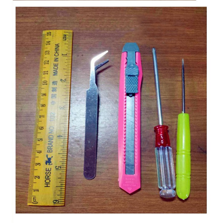 Bộ 5 Món Bộ Dụng Cụ Kit Hỗ Trợ Lắp Ráp Mô Hình Nhà Gỗ Diy