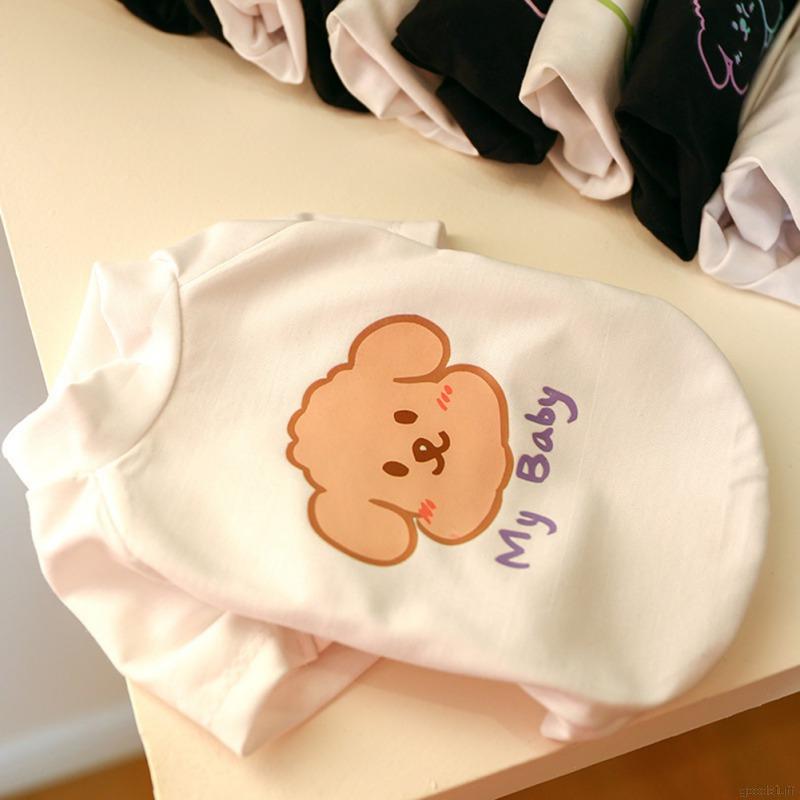 Áo Thun Dạ Quang Đáng Yêu Cho Thú Cưng