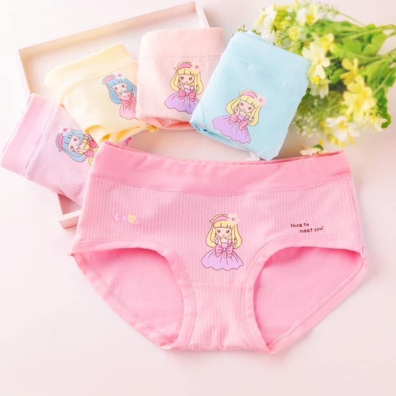 Quần chip tam giác 1set 4cái 4màu mã 355