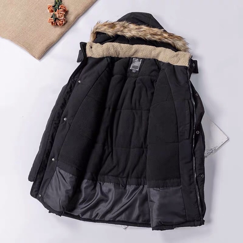 Áo khoác parka nam đại hàn lót bông, trần nỉ siêu ấm dày dặn chuẩn hàng TQXK