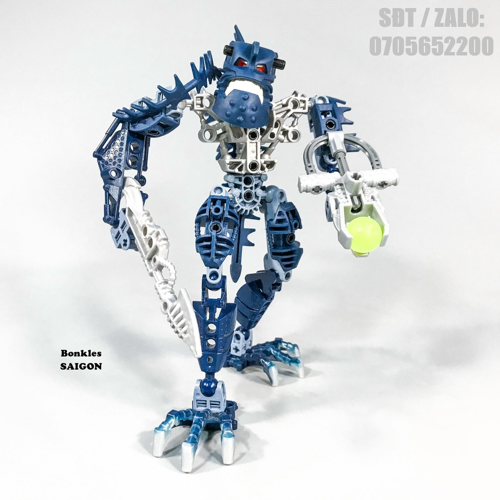 Đồ Chơi Mô Hình Vintage lắp ráp LEGO Bionicle: Piraka Vezok 8902 Chính Hãng Đan Mạch (2006)