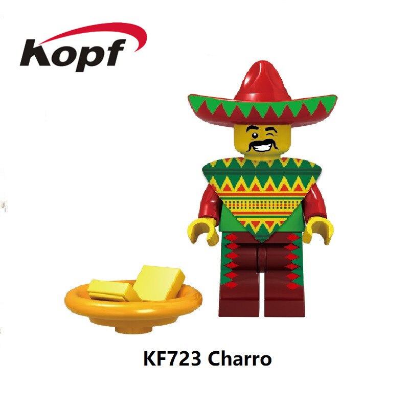 Đồ chơi lắp ráp nhân vật minifigures Charro KF723