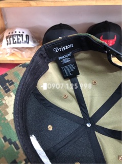 Nón snapback camo BRIXTON, nón hiphop