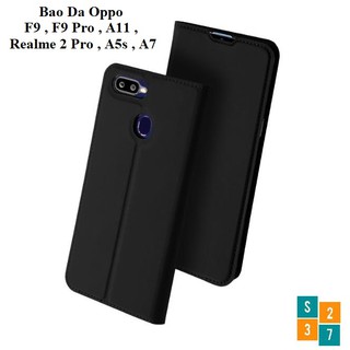 Bao Da Oppo F9 , F9 Pro , A11 , Realme 2 Pro , A5s , A7 Bao Da Gập Dux Ducis Cao Cấp