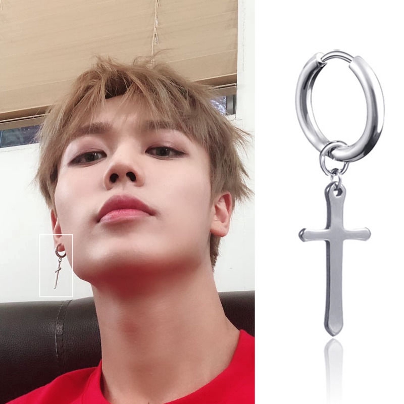 Khuyên Tai Hình Chữ Thập Năng Động Hợp Thời Trang