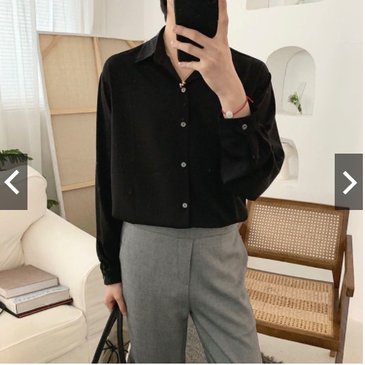 Áo sơ mi Nam dài tay form rộng unisex phong cách Hàn Quốc.