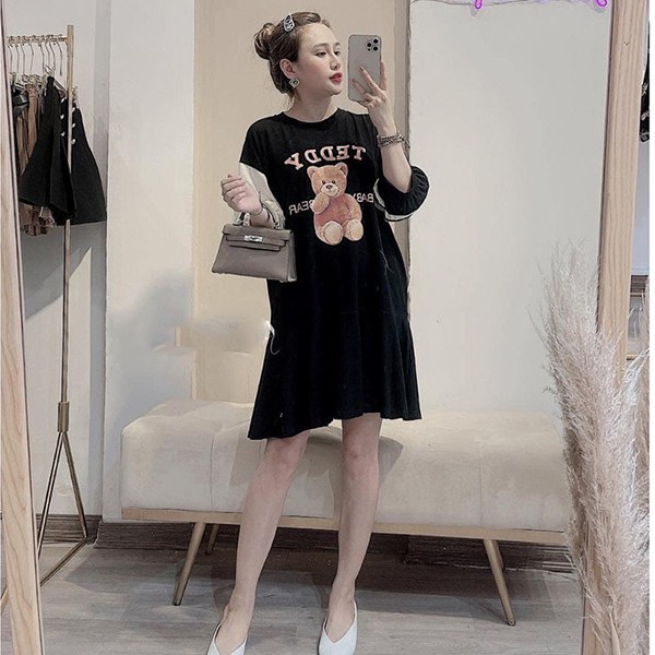 Váy xuông nữ dáng dài. Đầm ngủ mặc bầu, đi biển, 100% cotton mềm mại co giãn 4 chiều thời trang nữ BeA Fashion | BigBuy360 - bigbuy360.vn