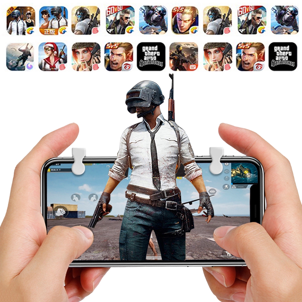 2 nút L1 R1 hỗ trợ chơi game trên điện thoại