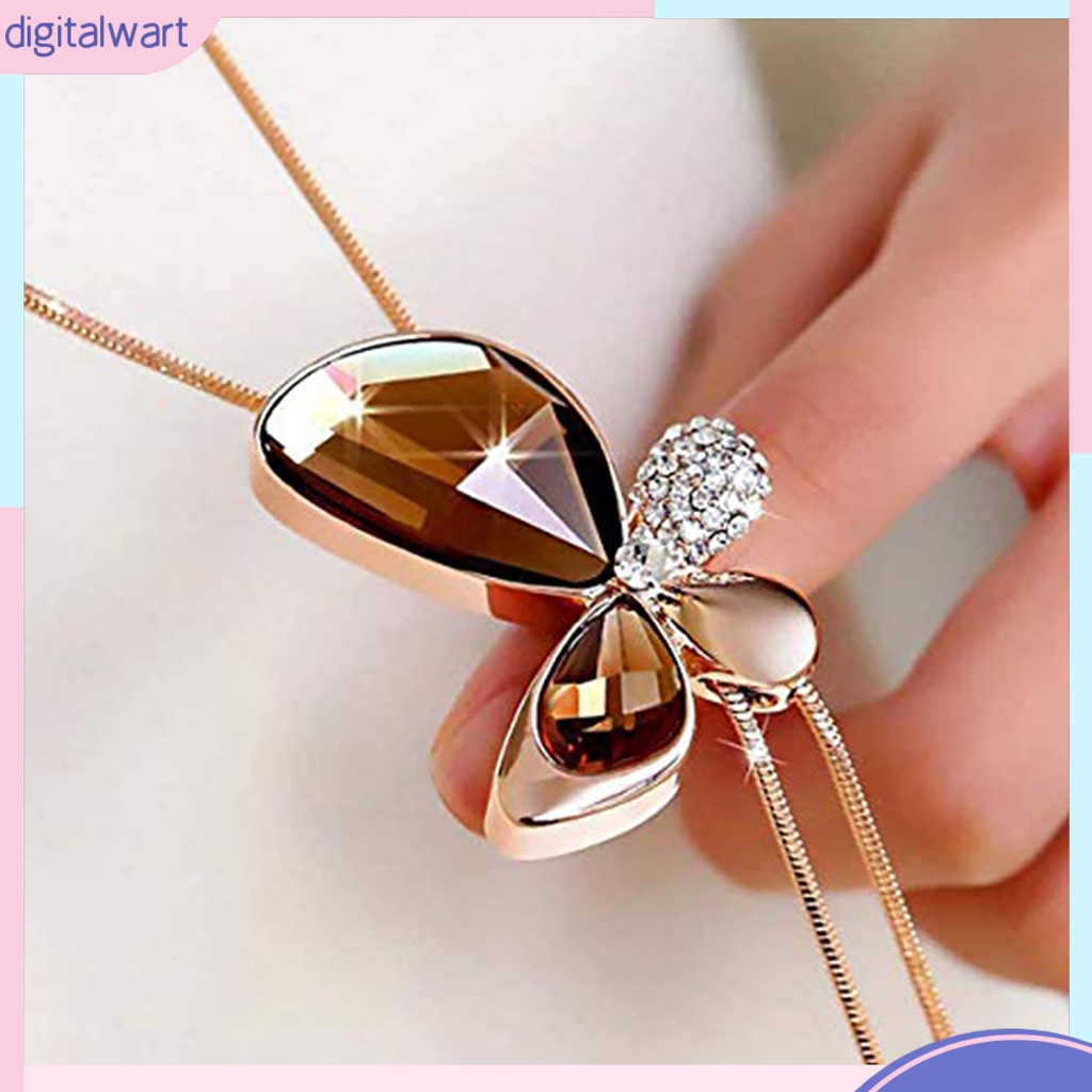 Vòng cổ HìNh BướM ĐíNh Đá Sang TrọNg