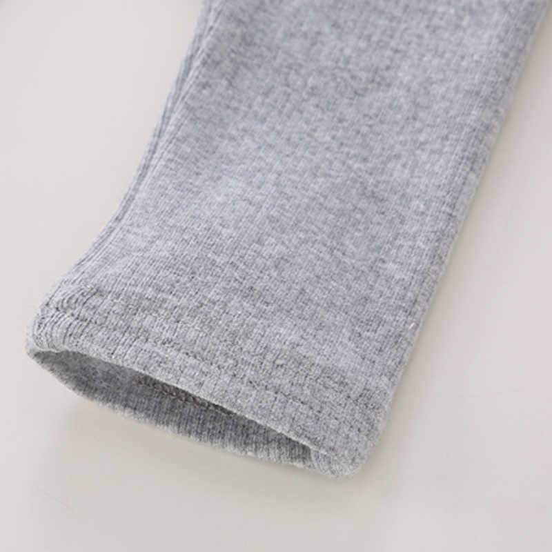 Quần dài lưng cao màu sắc thanh lịch cho bé