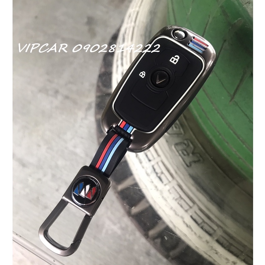 Ốp Khóa Xe VINFAST Fadil, Lux A, Lux SA chất liệu hợp kim metal cao cấp