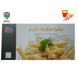 Giấy thấm dầu MM - giấy hút dầu 60 tờ