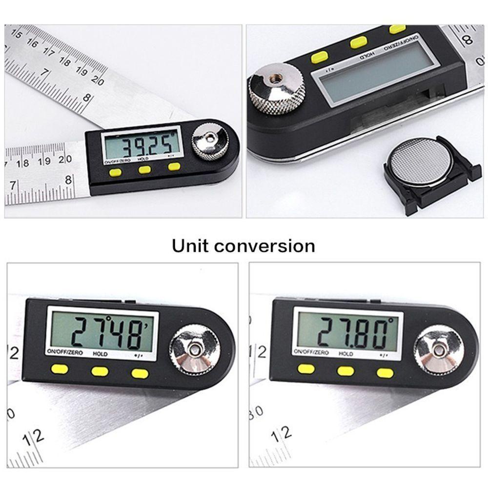 Thước Đo Góc Kỹ Thuật Số Bằng Thép Không Gỉ