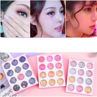 TẶNG KÈM KEO SET NHŨ MẮT GLITTER MAKEUP KIRA KIRA KIM TUYẾN