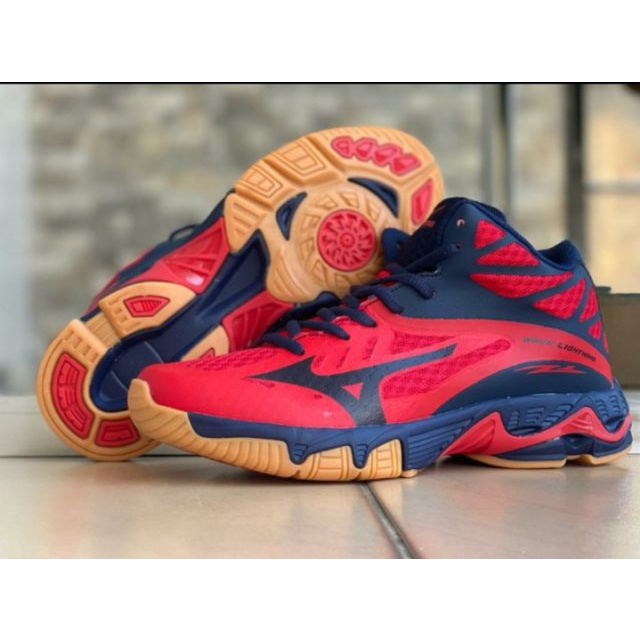 Giày thể thao DF VOLLY MIZUNO WLZ MIDNAVY PREMIUM Volle cho nam