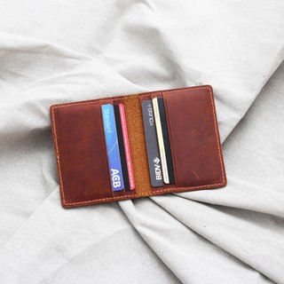 Ví card da bò Handmade Anh Tho Leather MSC-01