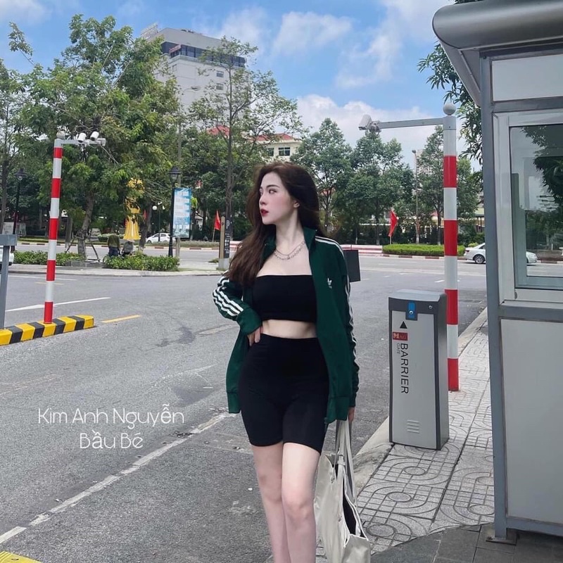 Quần Legging  Lửng Thái Co Giãn 4Chiều Tập Gym, Tập Yoga Dễ Phối Đồ