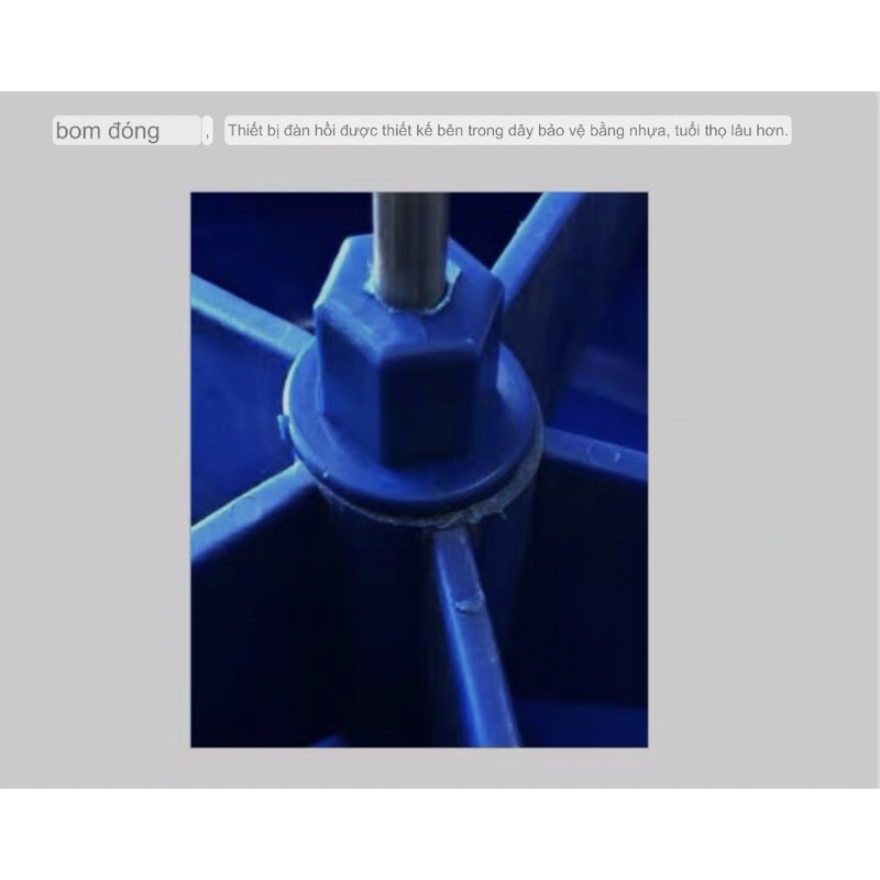 MÁNG TẶP ĂN CÀI SÀN 5 CÁNH CHO HEO CAO CẤP