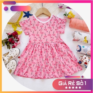 Váy bé gái - váy cotton xuất dư - camluu99