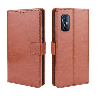 Bao da điện thoại dạng ví có ngăn đựng cho VIVO V19 NEO