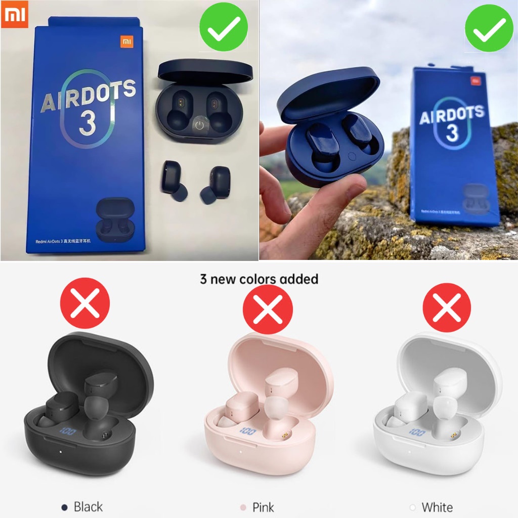 Tai Nghe Không Dây Xiaomi Redmi Airdots Airdots 3 / 2 Tws Bluetooth 5.2 Bt5 True Xiaomi Redmi Airdots 3 Tws