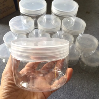 hũ nắp xoáy đựng slime( 360ml)