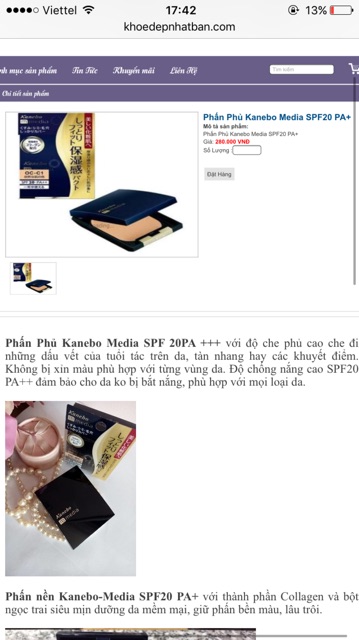 phấn phủ Kanebo media E1 | BigBuy360 - bigbuy360.vn