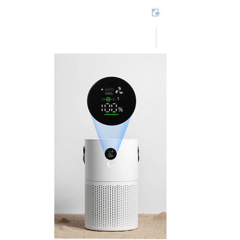 Máy lọc không khí di động, lọc bụi mịn PM2.5, khử mùi bằng công nghệ HEPA