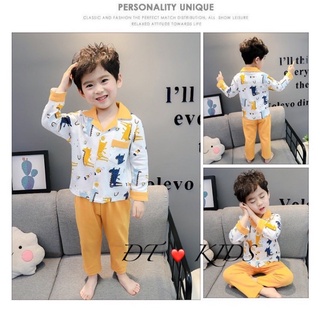 Bộ pizama khủng long bé trai