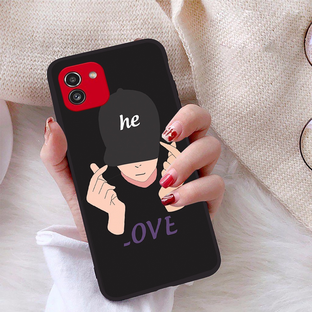 Ốp lưng Samsung Galaxy A03 viền dẻo TPU BST Ốp cặp