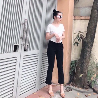 Quần jean ống loe