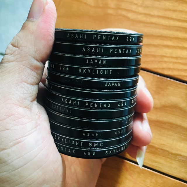 Filter Zin Pentax Asahi phi 49mm dùng cho lens Takumar và 58mm hàng user nhật