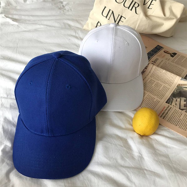 Mũ lưỡi trai màu trơn đơn giản cho nam nữ nhiều màu tuỳ chọn