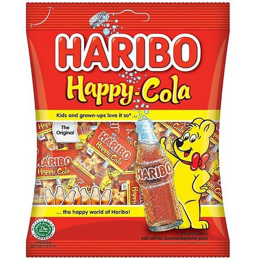 Kẹo dẻo Haribo Happy Cola 200g