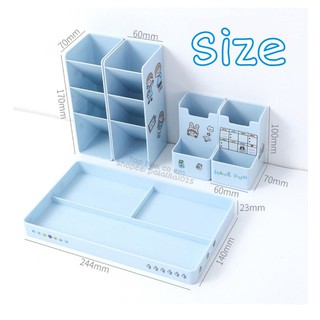 SET 5 MÓN ĐỰNG ĐỒ VĂN PHÒNG PHẨM ĐỂ BÀN