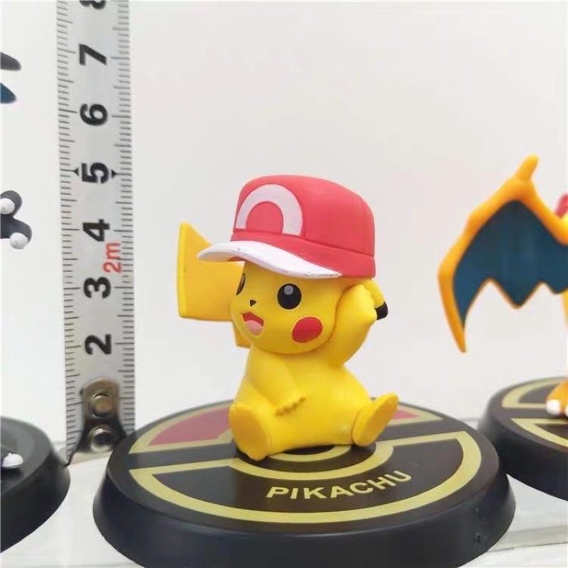 Mô hình Pokemon - mô hình picachu chibi bằng PVC cao cấp