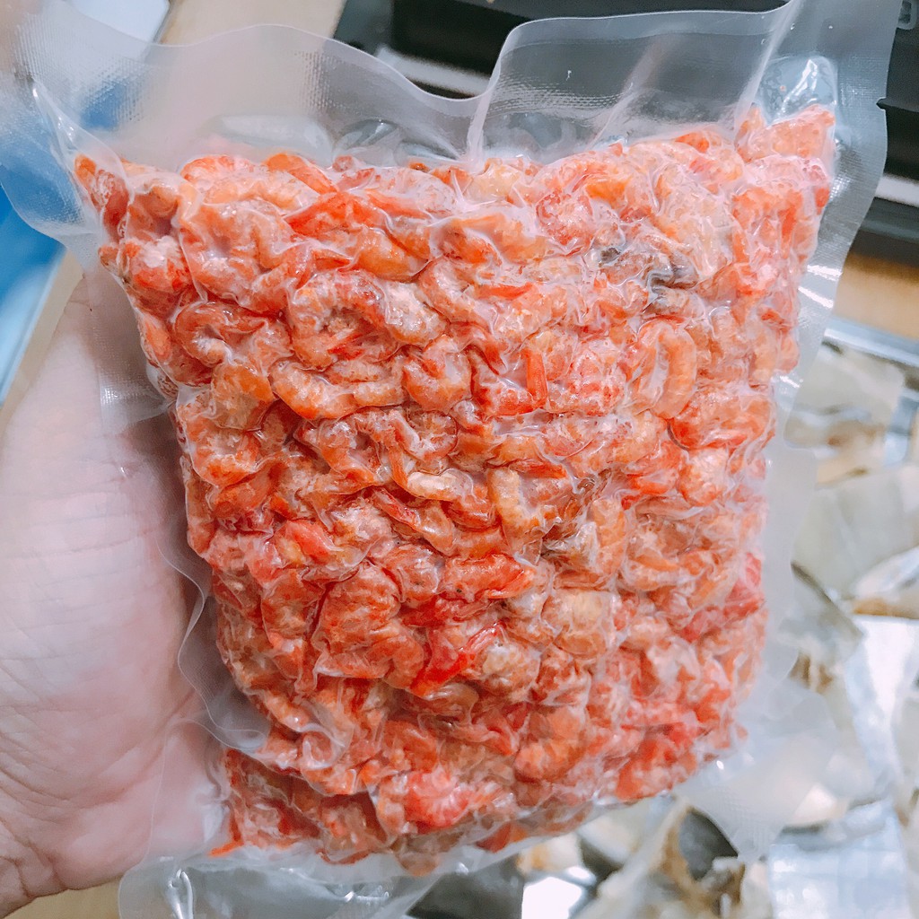 Tôm khô Cà Mau 500g loại bình dân, chuyên nấu canh , nấu nước dùng rất ngọt nước , đảm bảo vệ sinh Không tạo màu