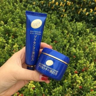 Kem dưỡng da và kem dưỡng mắt Meishoku Placenta nội địa Nhật