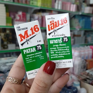 Thuốc đau nhức răng m16 patar 75 thái lan