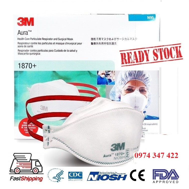 Khẩu trang 3M 1870 chống cúm